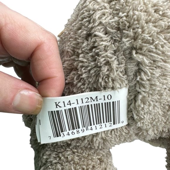 Kellytoy Monkey Be Mine Valentines Day Tan Heart Stuffed Animal Plush Toy - Picture 10 of 10